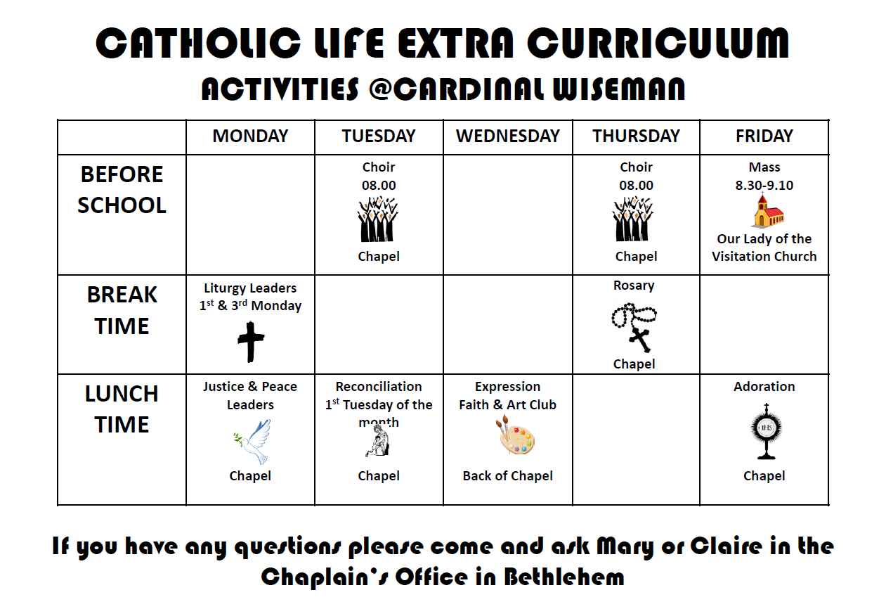 Catholic Life Extra Curriculum