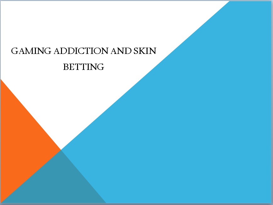 Gaming Addiction PowerPoint